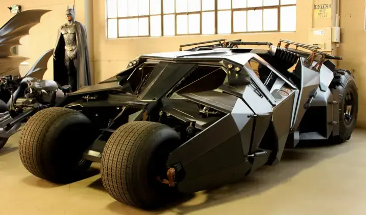 The Tumbler, Batman’s vehicle.