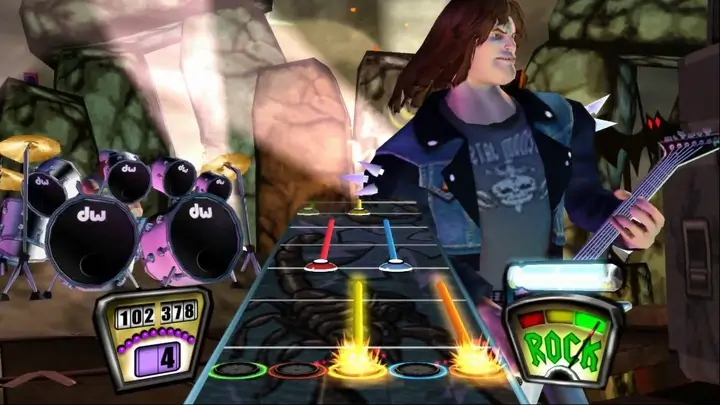 Imagem do jogo Guitar Hero II
